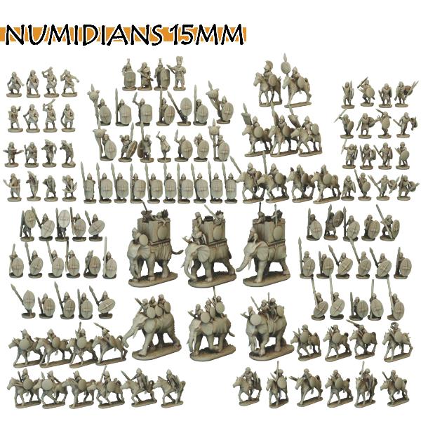 Numidians 15mm