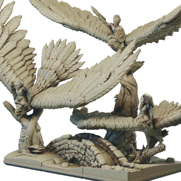 eagles diorama