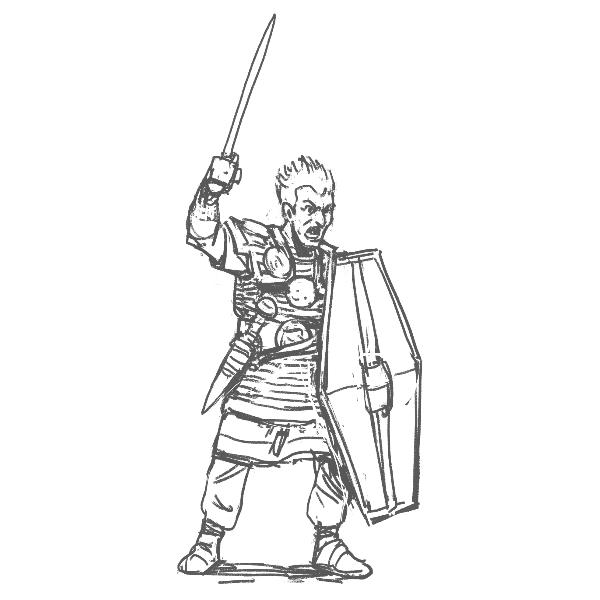 warrior art